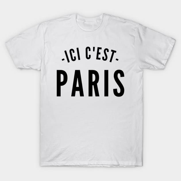 Ici C'est Paris T-Shirt by teecloud